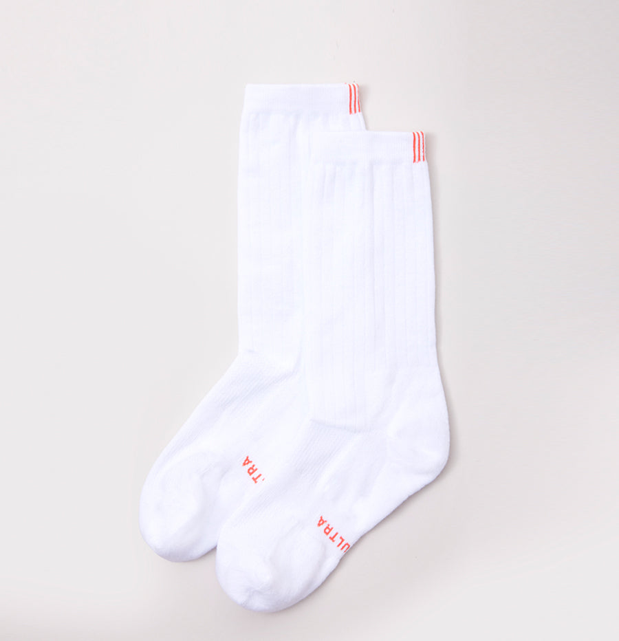 Crew Length | White